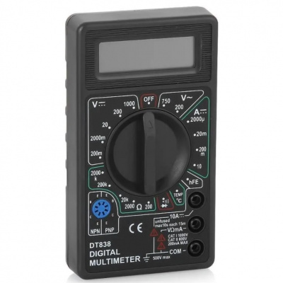Мультиметр цифровой NICE DEVICE DT838